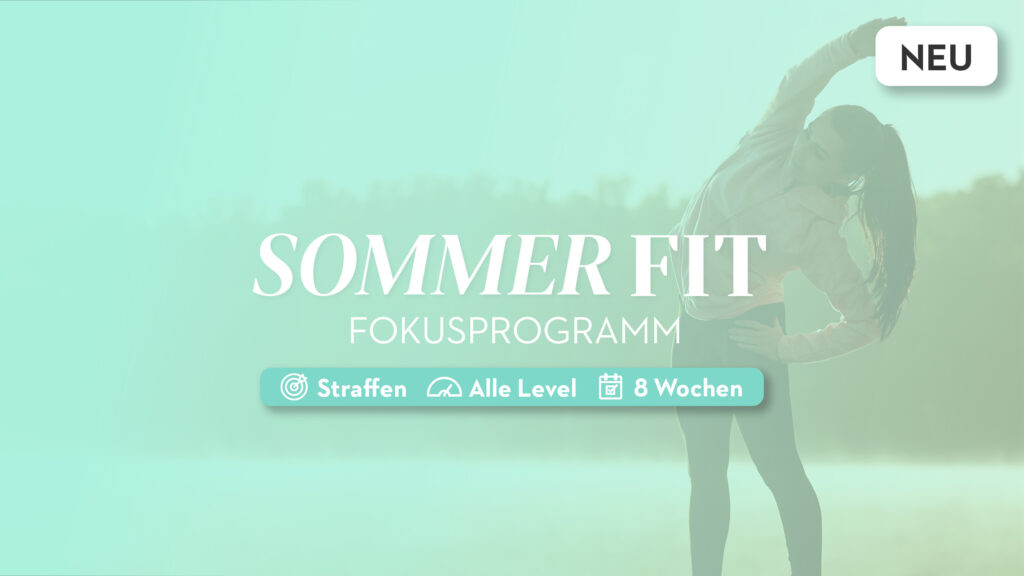 Fit werden im Sommer